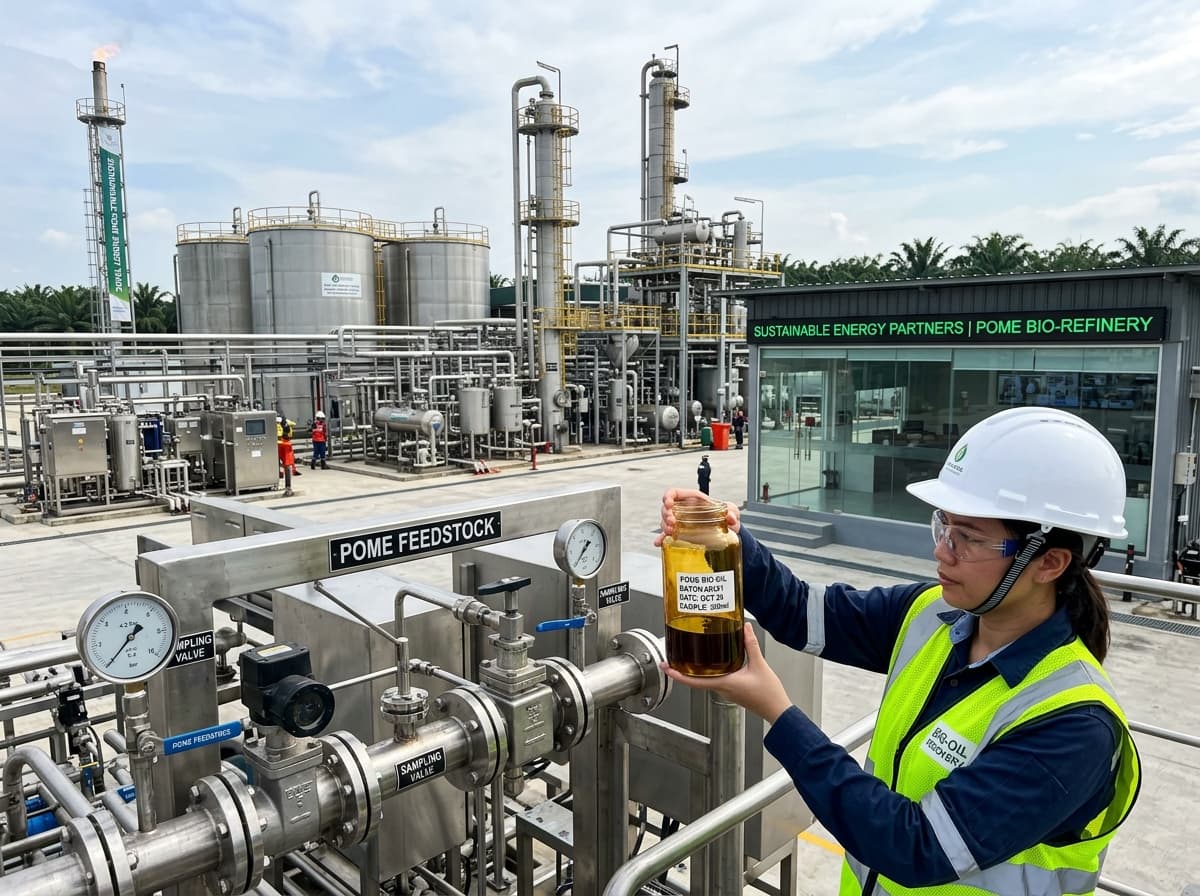 POME Oil (Palm Oil Mill Effluent Bio-Oil)